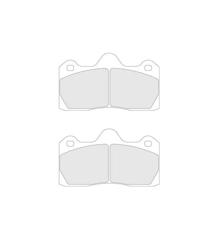 Plaquettes de Frein CL Brakes RC6 Peugeot 206 RCC