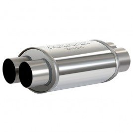 Intermédiaire Oval Short Box Inox  2-2 Diamètre 50mm