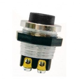 Bouton / Intérrupteur Poussoir Métalliques Rouge