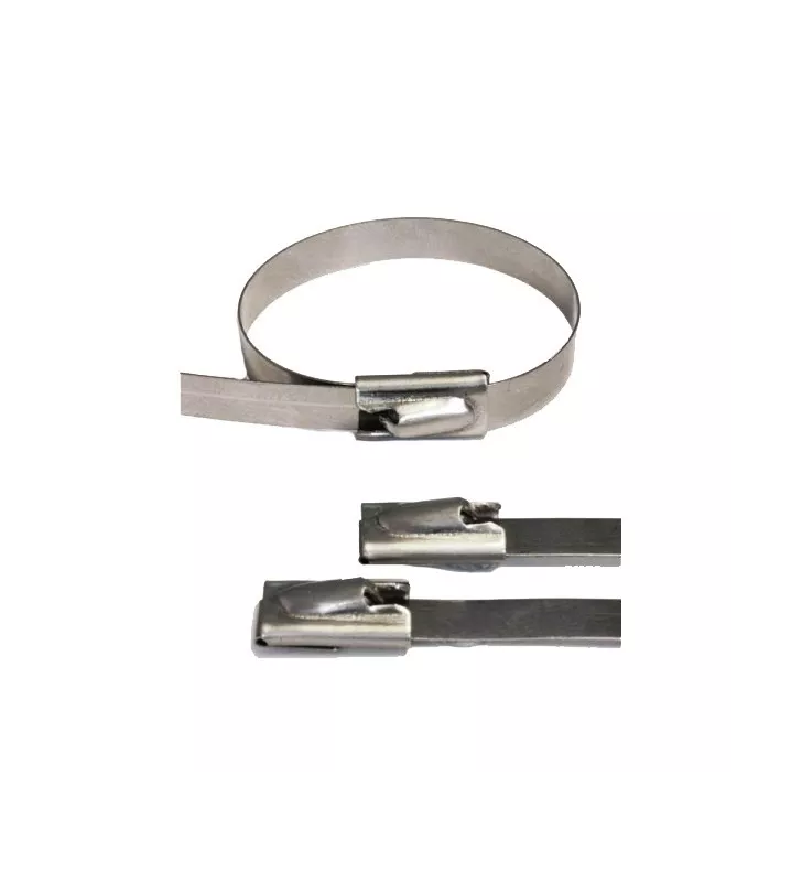 Collier de fixation  pour Isolant Echappement Pack 10 pièces