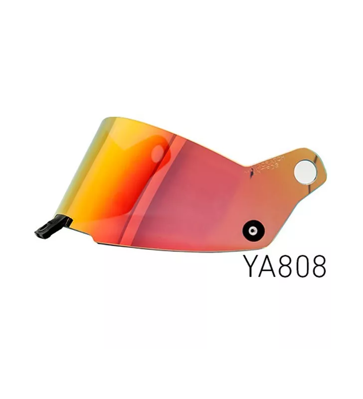 Visière STILO Iridium Rouge Foncé Casque ST5