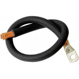 Cable / Fil pour Batterie 25mm² - 1m Noir