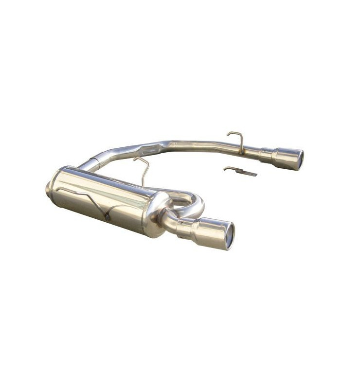 Sortie Duplex Inox RMS Peugeot 106 1.6 16v 1x80mm
