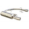 Sortie Duplex Inox RMS Peugeot 106 1.6 16v 1x80mm