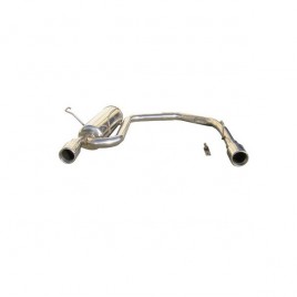 Sortie Duplex Inox RMS Peugeot 106 1.6 16v 1x80mm